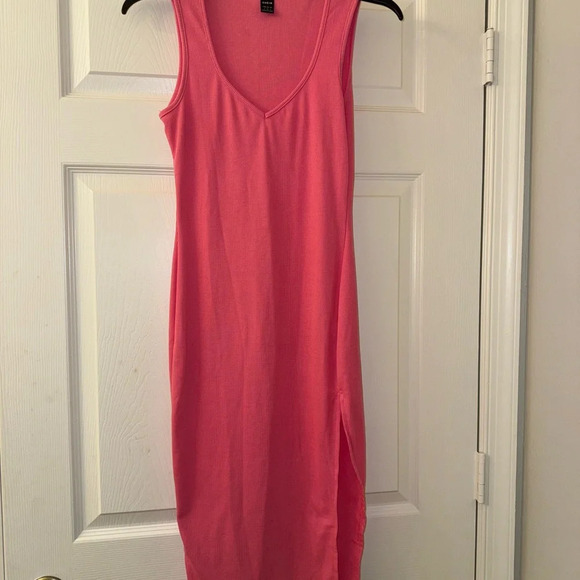 Pink Ribbed SHEIN Dress! - Picture 2 of 4